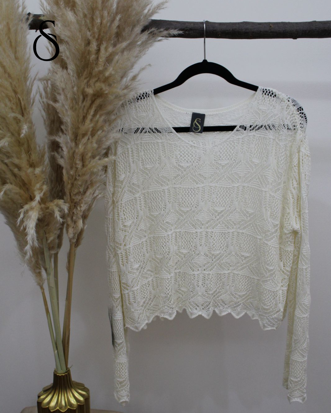 Blusa Nudo Sombra y Luz